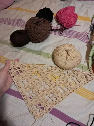 Готується перший варіант косиночки☺️